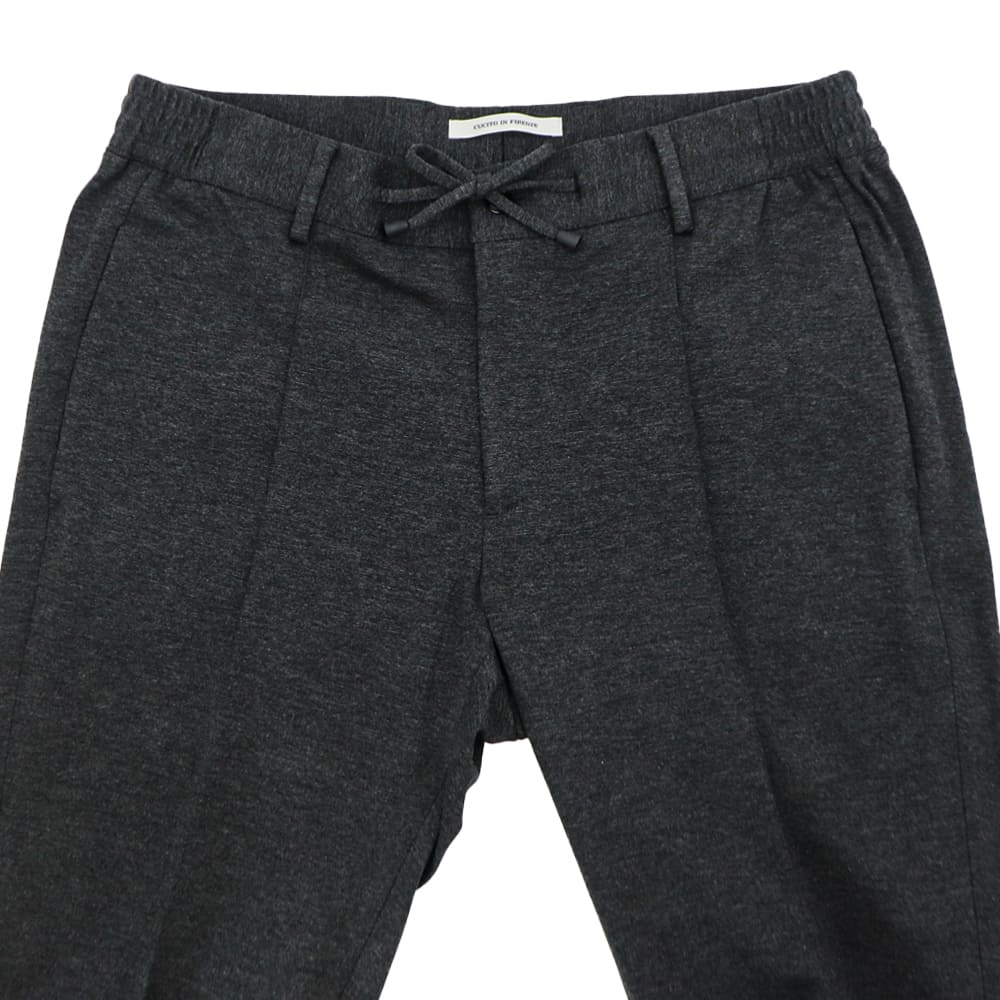 ジャブスアルキヴィオ パンツ メンズ ストレッチジャージー クリースステッチ テーパードパンツ マサッチョ giabsarchivio MASACCIO GBS M1-A5666 49 秋冬新作