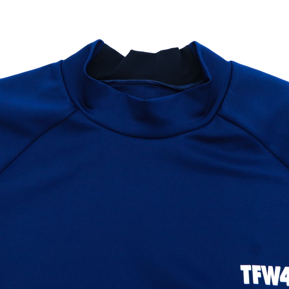TFW49 モックネック　Tシャツ　ブルー　XL ゴルフ　2枚セット ティーエフダブリュー49 ゴルフ ウェア メンズ サイドパネルショート