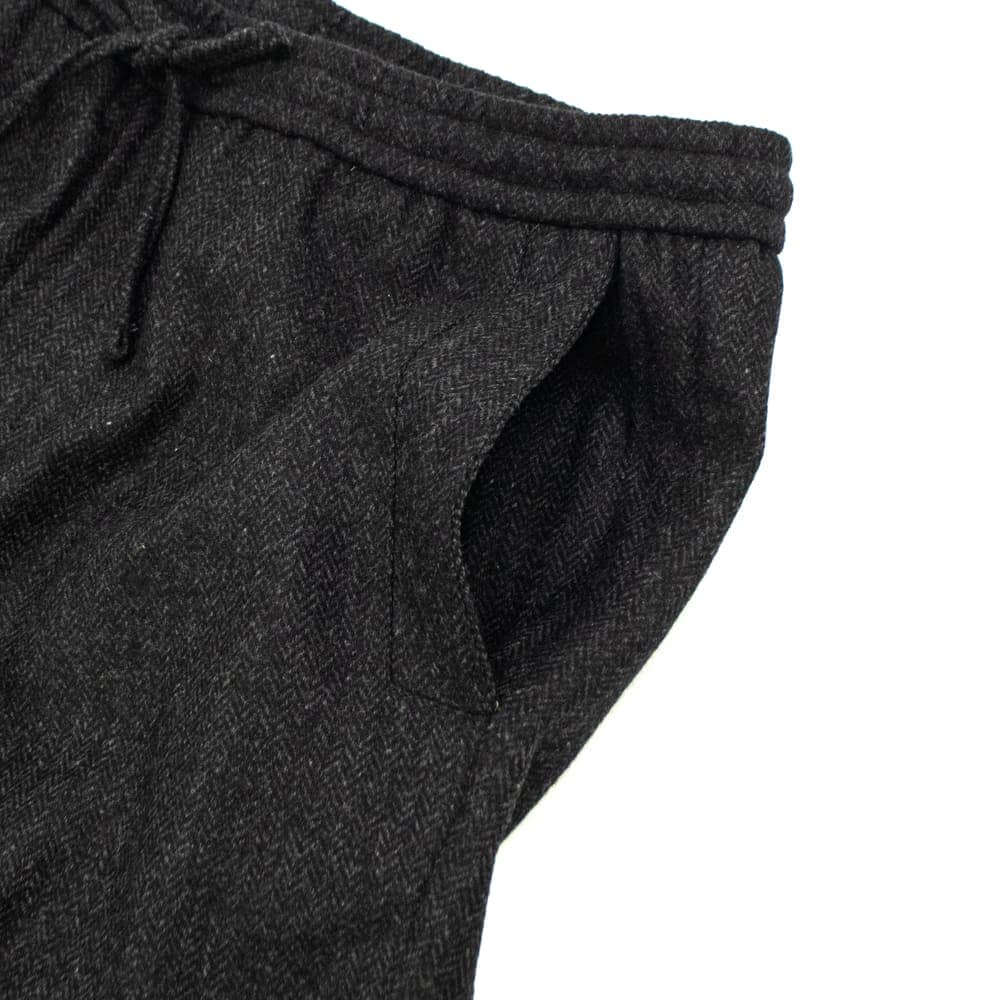 ボネール パンツ メンズ MARLANE社 ウール ヘリンボーン テーパードパンツ ジンガロ BONHEUR Zingaro BNR 3100 秋冬新作