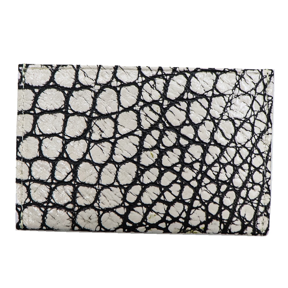 ペッレモルビダ カードケース クロコダイルレザー パスケース PELLE MORBIDA PMO-CRS009 VAN （バニラ）　