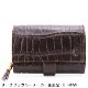 【セール】フェリージ 財布 クロコダイル型押し エンボスレザー コロコロ折財布 Felisi 1041/SA FLS【返品交換不可】