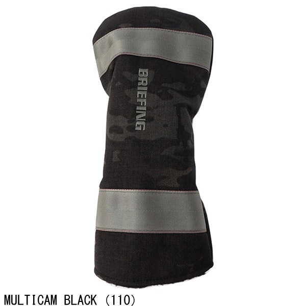 ブリーフィング ゴルフ ヘッドカバー ドライバーカバー ミルコレクション ウルフグレーシリーズ BRIEFING GOLF MIL COLLECTION WOLF GRAY SERIES DRIVER COVER WOLF GRAY BRG223G17 BRG 