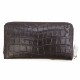 ペッレモルビダ 財布 クロコダイル ラウンドジップ 長財布 PELLE MORBIDA PMO-CRS010 PMO NICOTINE
