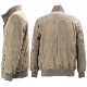 【セール】アルマ ブルゾン メンズ ゴートスエード A-1 中綿ブルゾン ボンバージャケット ARMA SPIKE ARM GOAT SUEDE STURDY SOIL【返品交換不可】