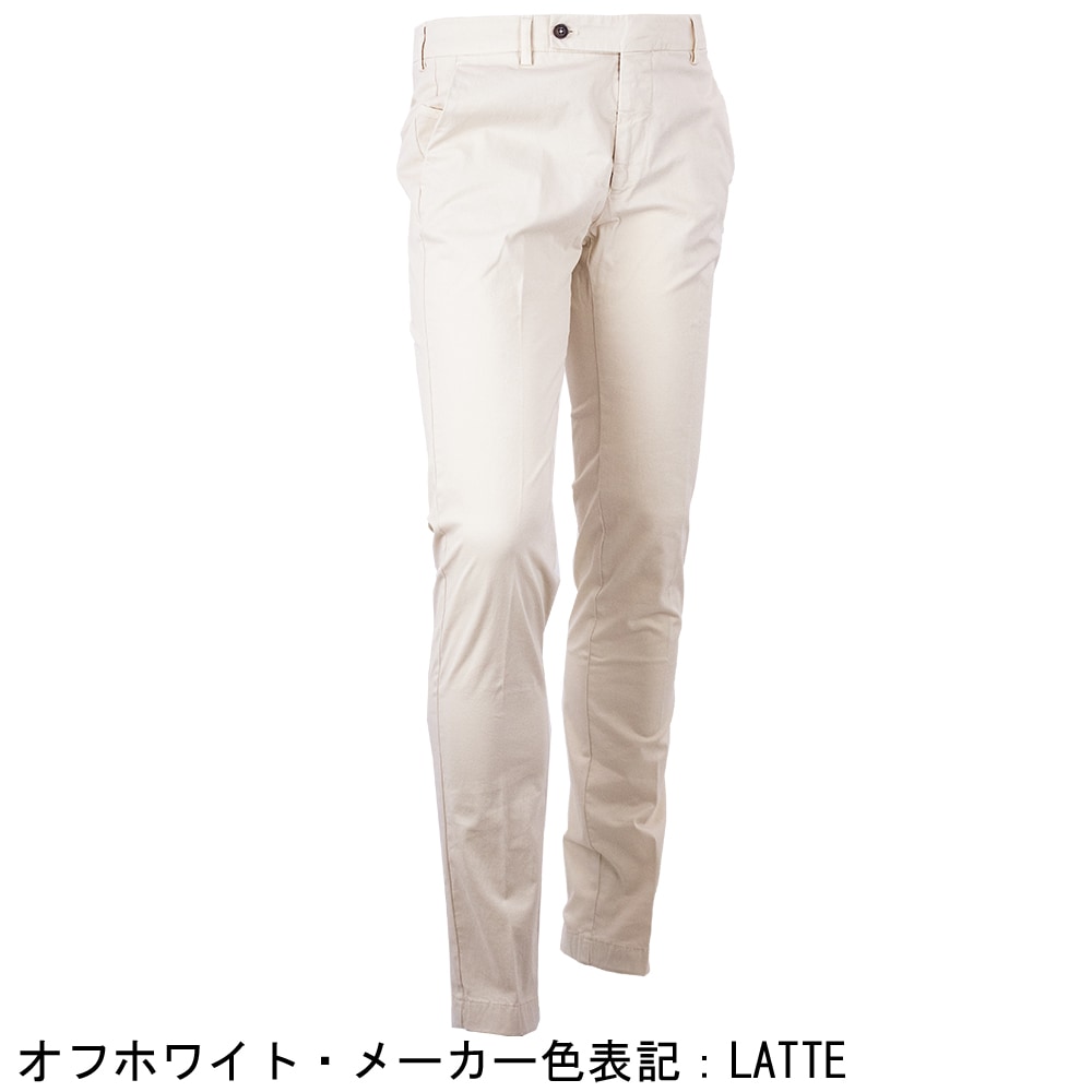ベルウィッチ　チノパン　ホワイト　33 ベルウィッチ パンツ メンズ コットン ギャバジン ストレッチ