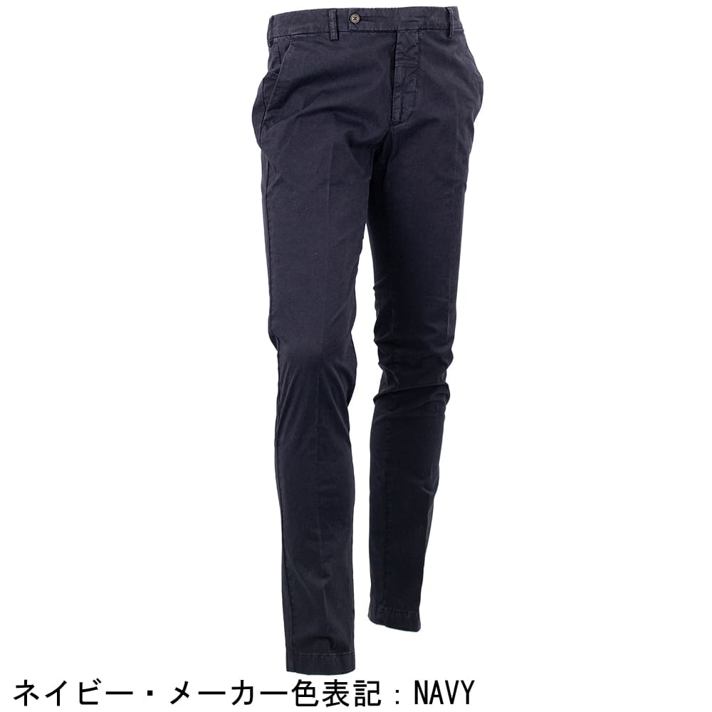 ベルウィッチ パンツ メンズ コットン ギャバジン ストレッチ