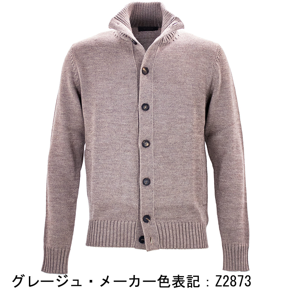 ザノーネ メンズ ウール ミドルゲージ ニットブルゾン セーター キョート ZANONE CHIOTO 810130 ZAN ZR229 秋冬新作