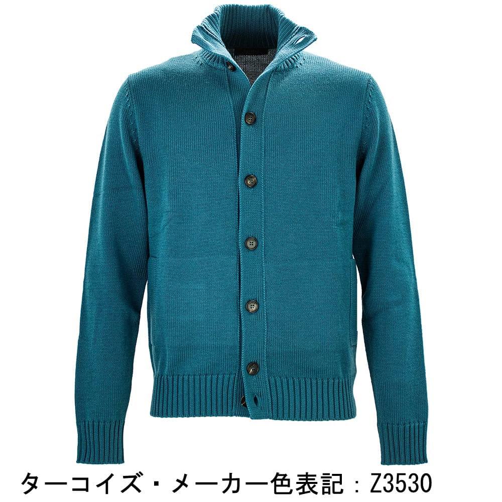 ザノーネ メンズ ウール ミドルゲージ ニットブルゾン セーター キョート ZANONE CHIOTO 810130 ZAN ZR229 秋冬新作