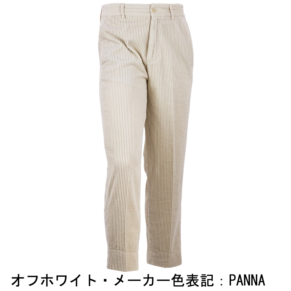 ボネール パンツ メンズ MARLANE社 コーデュロイ テーパードパンツ ポジターノ BONHEUR Positano BNR 100 秋冬新作