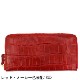 【セール】フェリージ 財布 クロコダイル型押し エンボスレザー ラウンドジップ長財布 Felisi 798/3/SA FLS【返品交換不可】