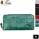 【セール】フェリージ 財布 クロコダイル型押し エンボスレザー ラウンドジップ長財布 Felisi 798/3/SA FLS【返品交換不可】