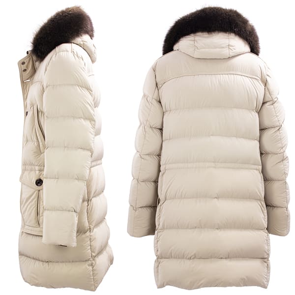 ムーレー ダウン メンズ グースダウン N-3B型 フーデッドダウンコート