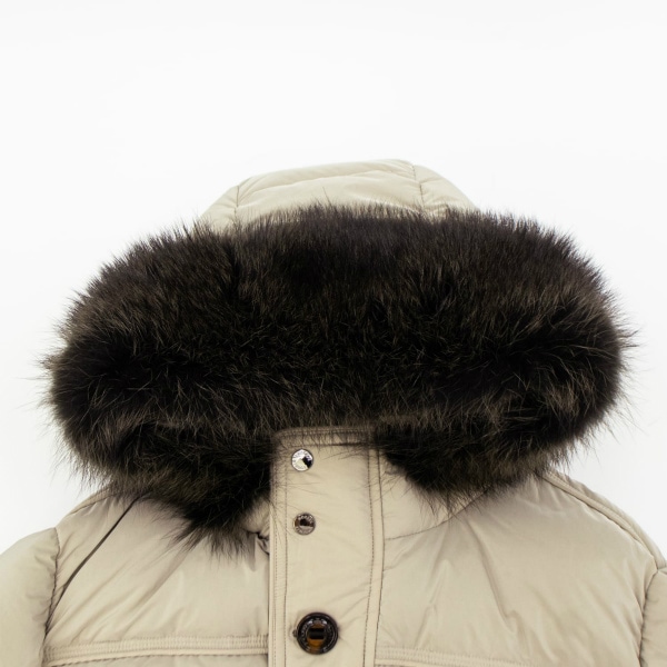 ムーレー ダウン メンズ グースダウン N-3B型 フーデッドダウンコート