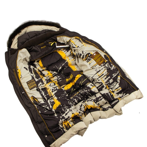 ムーレー ダウン メンズ グースダウン N-3B型 フーデッドダウンコート ダリス MOORER DARRIS-OS MRE MARMO