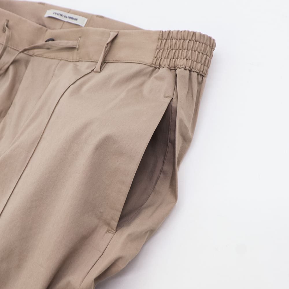 ジャブスアルキヴィオ パンツ メンズ シャカコットン クリースステッチ テーパードパンツ マサッチョ giabsarchivio MASACCIO GBS M1-A3768 春夏新作