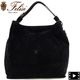 フェリージ バッグ スエード 2way ショルダーバッグ トートバッグ Felisi 10/30/2/SN+DS FLS 006 BLACK 秋冬新作