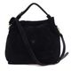 フェリージ バッグ スエード 2way ショルダーバッグ トートバッグ Felisi 10/30/2/SN+DS FLS 006 BLACK 秋冬新作