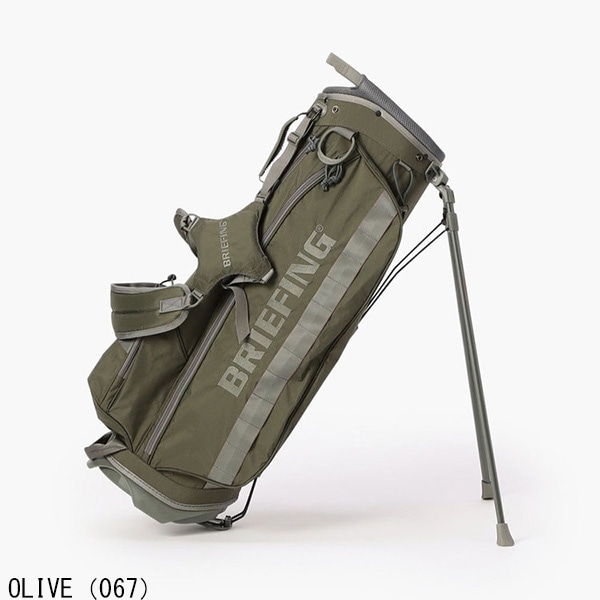 ブリーフィング ゴルフ バッグ キャディバッグ ミルコレクション ウルフグレーシリーズ BRIEFING GOLF MIL COLLECTION WOLF GRAY SERIES CR-4 #02 XP WOLF GRAY BRG223D24 BRG 