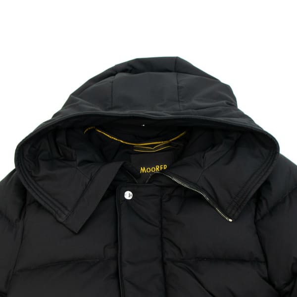ムーレー ダウン メンズ 撥水 フーデッド ダウンボンバージャケット