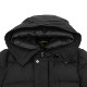 ムーレー ダウン メンズ 撥水 フーデッド ダウンボンバージャケット MOORER ERENIO SKT MRE NERO
