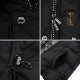 ムーレー ダウン メンズ 撥水 フーデッド ダウンボンバージャケット MOORER ERENIO SKT MRE NERO
