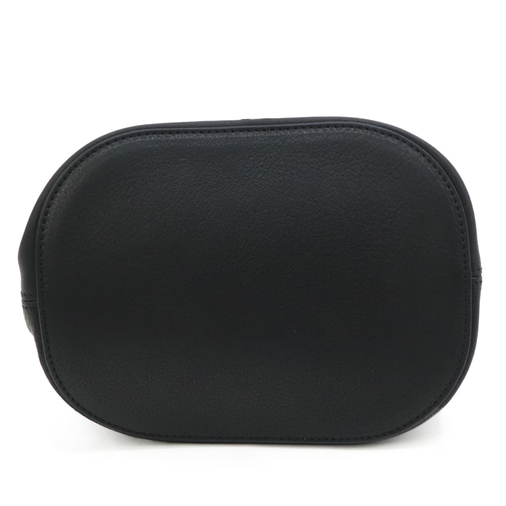 エスマーノ バッグ 牛革 イタリアンレザー 巾着型 ワンショルダー