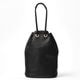 エスマーノ バッグ 牛革 イタリアンレザー 巾着型 ワンショルダーバッグ S.MANO SMN002 SMN DRAWSTRING BAG SMALL BLACK 春夏新作
