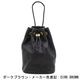 エスマーノ バッグ 牛革 イタリアンレザー 巾着型 ワンショルダーバッグ S.MANO SMN002 SMN DRAWSTRING BAG SMALL BLACK 春夏新作