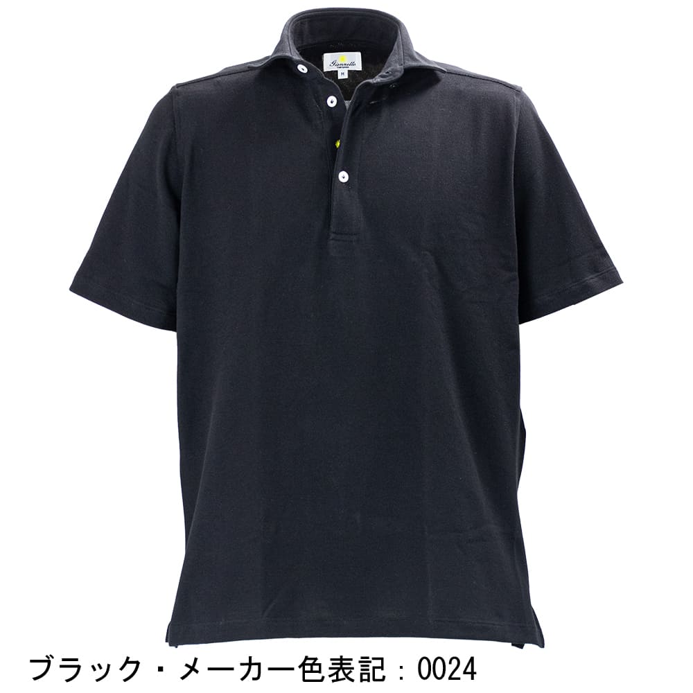 ジャンネット ポロシャツ メンズ コットン 半袖 カッタウェイカラー カノコポロシャツ GIANNETTO POLO SHIRT/MM 6103-JERSPOLOMM GNT 春夏新作