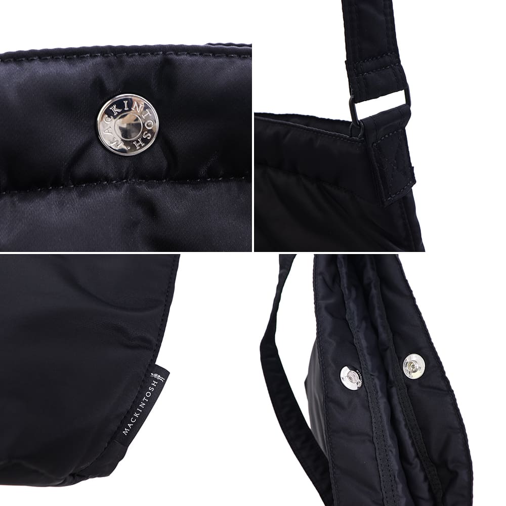 マッキントッシュ ショルダーパック ナイロン ショルダートート MACKINTOSH SHOULDER TOTE MCT 1023BAPA PA01/BLACK 秋冬新作