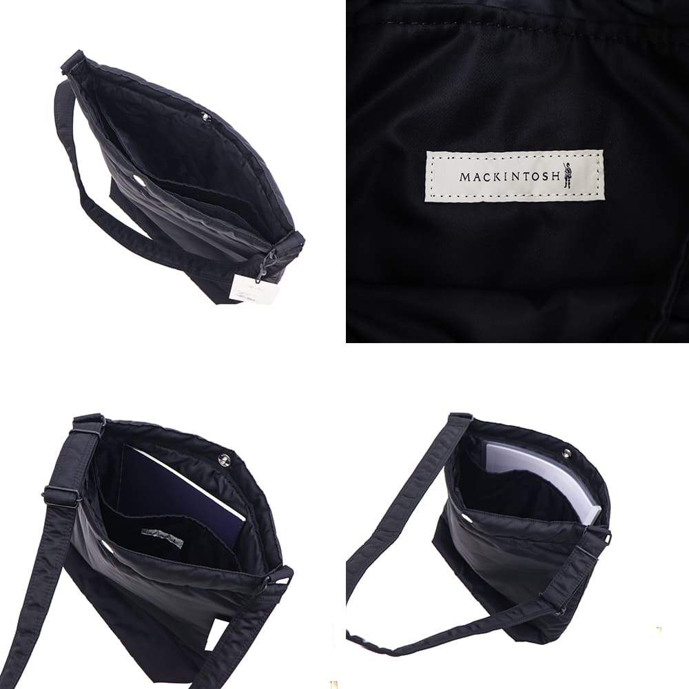 マッキントッシュ ショルダーパック ナイロン ショルダートート MACKINTOSH SHOULDER TOTE MCT 1023BAPA PA01/BLACK 秋冬新作