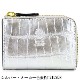 【セール】フェリージ 財布 クロコダイル型押し エンボスレザー L字ジップミニ財布 Felisi 1074/SA FLS【返品交換不可】
