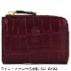 【セール】フェリージ 財布 クロコダイル型押し エンボスレザー L字ジップミニ財布 Felisi 1074/SA FLS【返品交換不可】