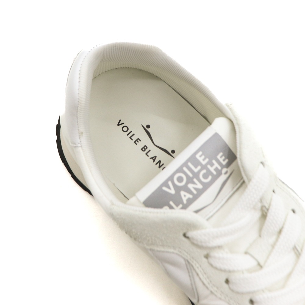 ボイルブランシェ スニーカー メンズ レザー スエード ナイロン ローカットスニーカー VOILE BLANCHE PARIS POWER MAN VBC 2019275/06/1N38 春夏新作