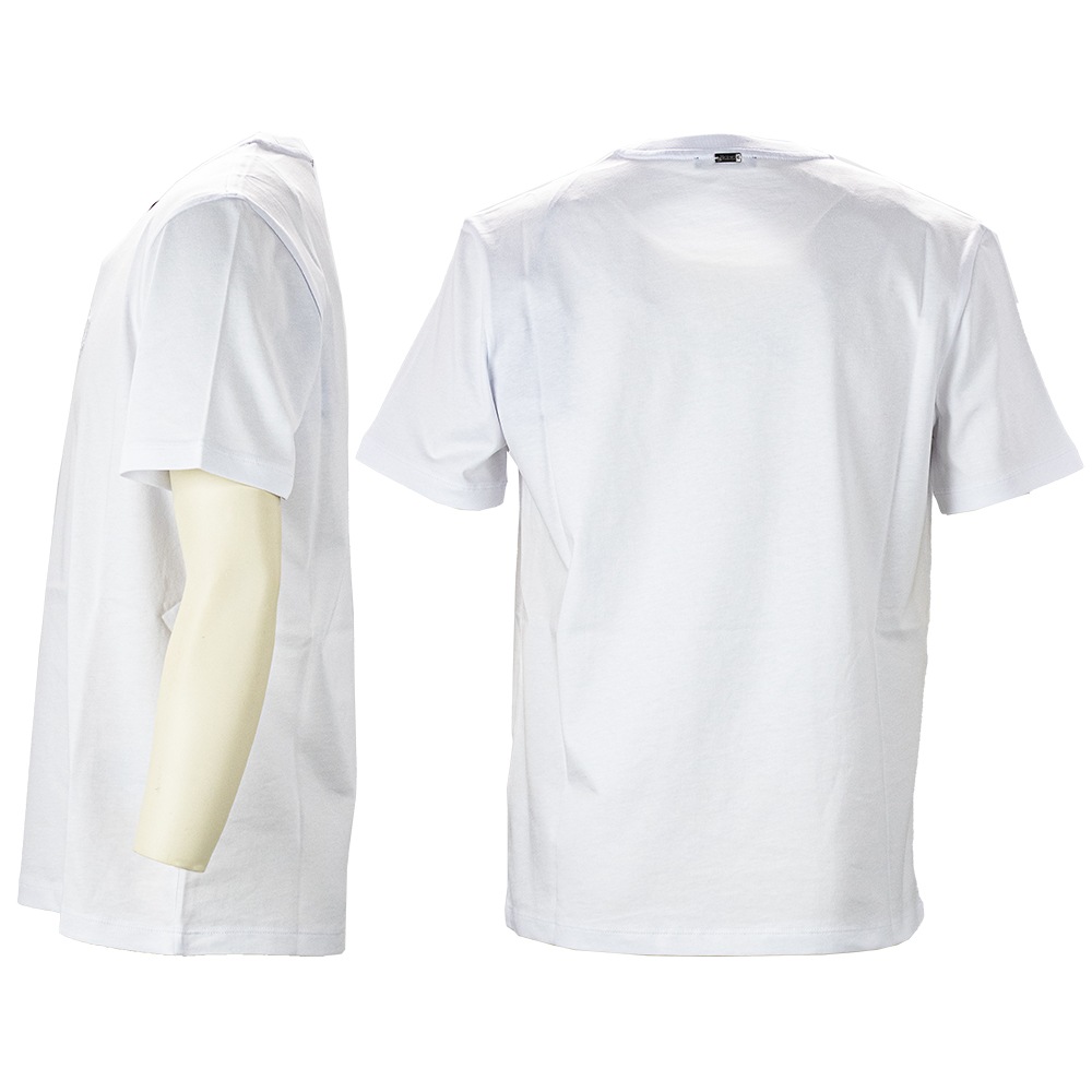 ヘルノ Tシャツ メンズ コットン 刺繍ロゴ クルーネックTシャツ HERNO