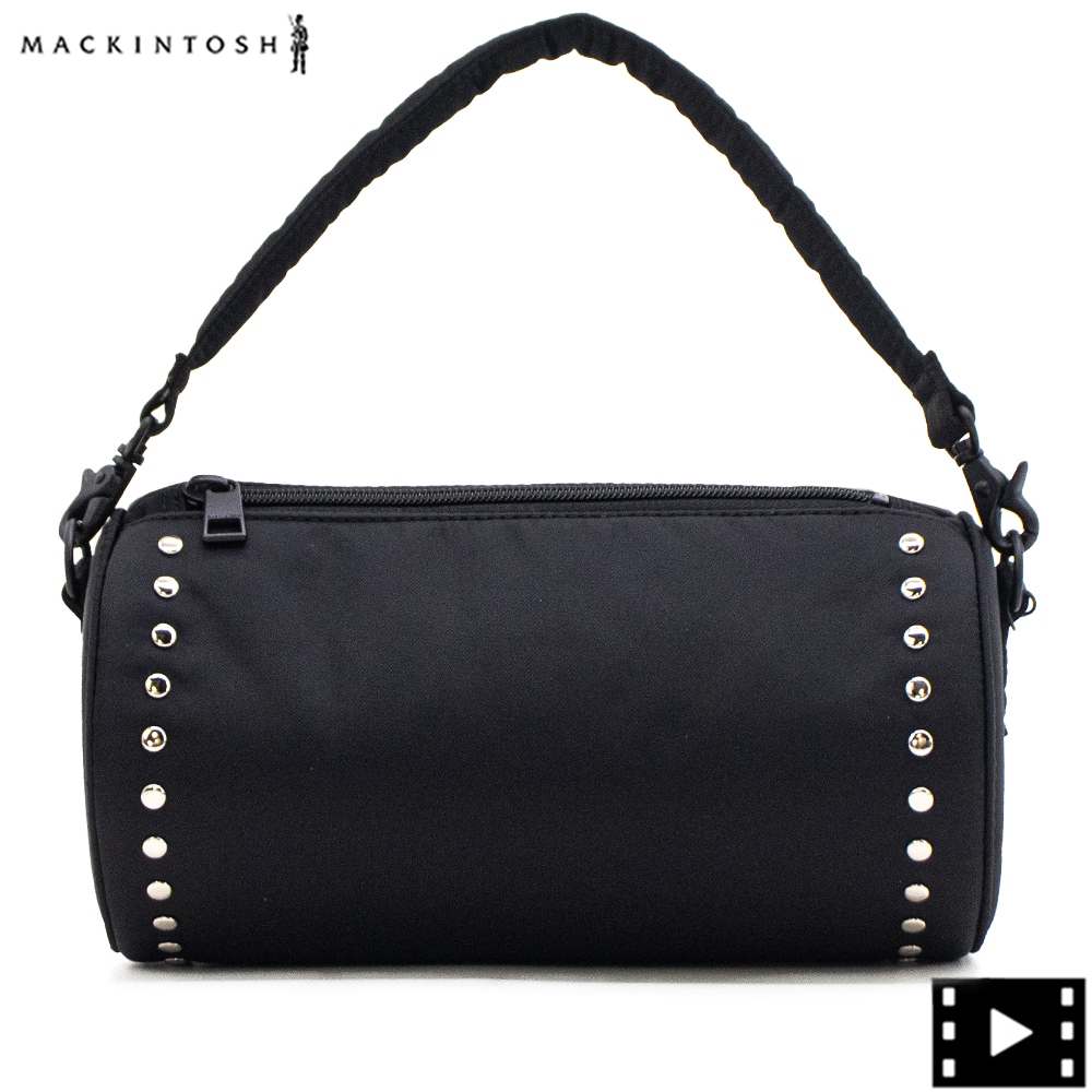 マッキントッシュ ショルダーパック 2WAY ナイロン スタッズ ラウンドバッグ MACKINTOSH ROUND BAG STUDS MCT 1026BAPA PA01/BLACK 秋冬新作