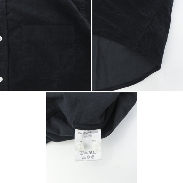 スウィープ ロサンゼルス シャツ メンズ コットン コーデュロイ ボタンダウンシャツ Sweep!! LosAngeles SL130025 SWP 