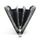 ペッレモルビダ 財布 クロコダイル ラウンドジップ 長財布 PELLE MORBIDA PMO-CRS010A PMO CHACOAL GRAY