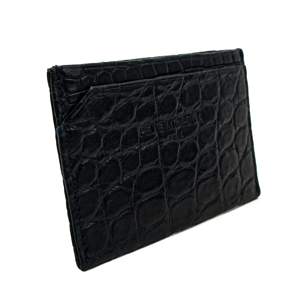 ペッレモルビダ カードケース クロコダイルレザー パスケース PELLE MORBIDA PMO-CRS009 NVY （ネイビー）　