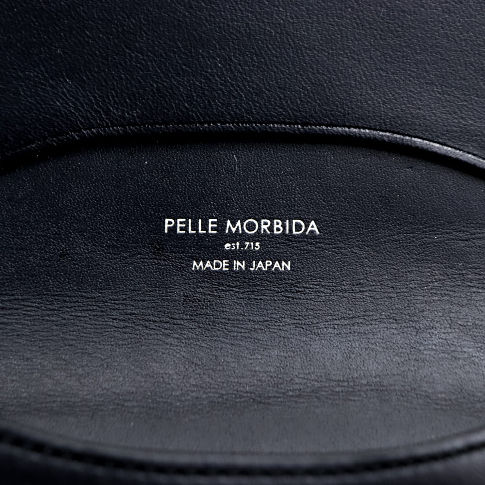 ペッレモルビダ カードケース クロコダイル レザー カードケース 名刺入れ PELLE MORBIDA PMO-CRS011A PMO BLACK