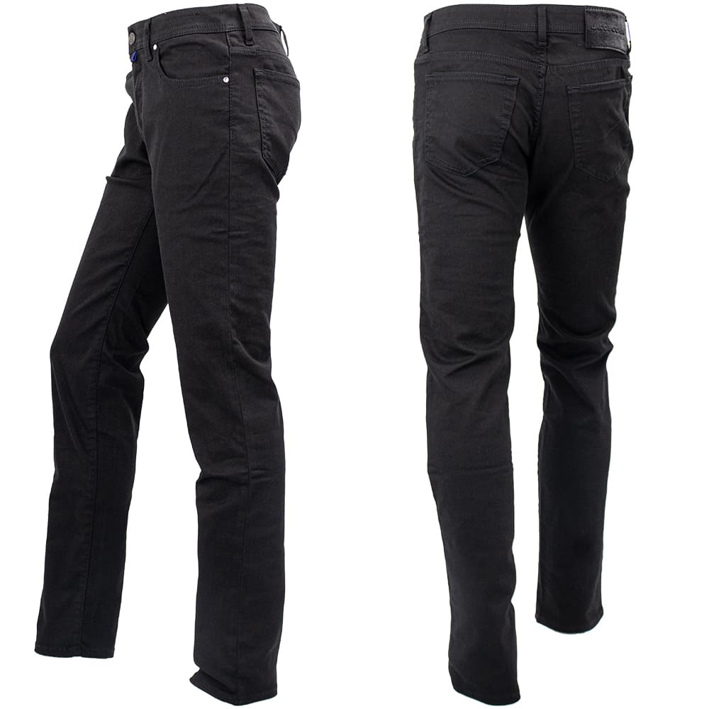 ヤコブコーエン デニム メンズ ストレッチ 5ポケット スリムフィット ストレート ブラックデニム JACOB COHEN BARD JCB JUM_QE004 036P3732TR C74 秋冬新作