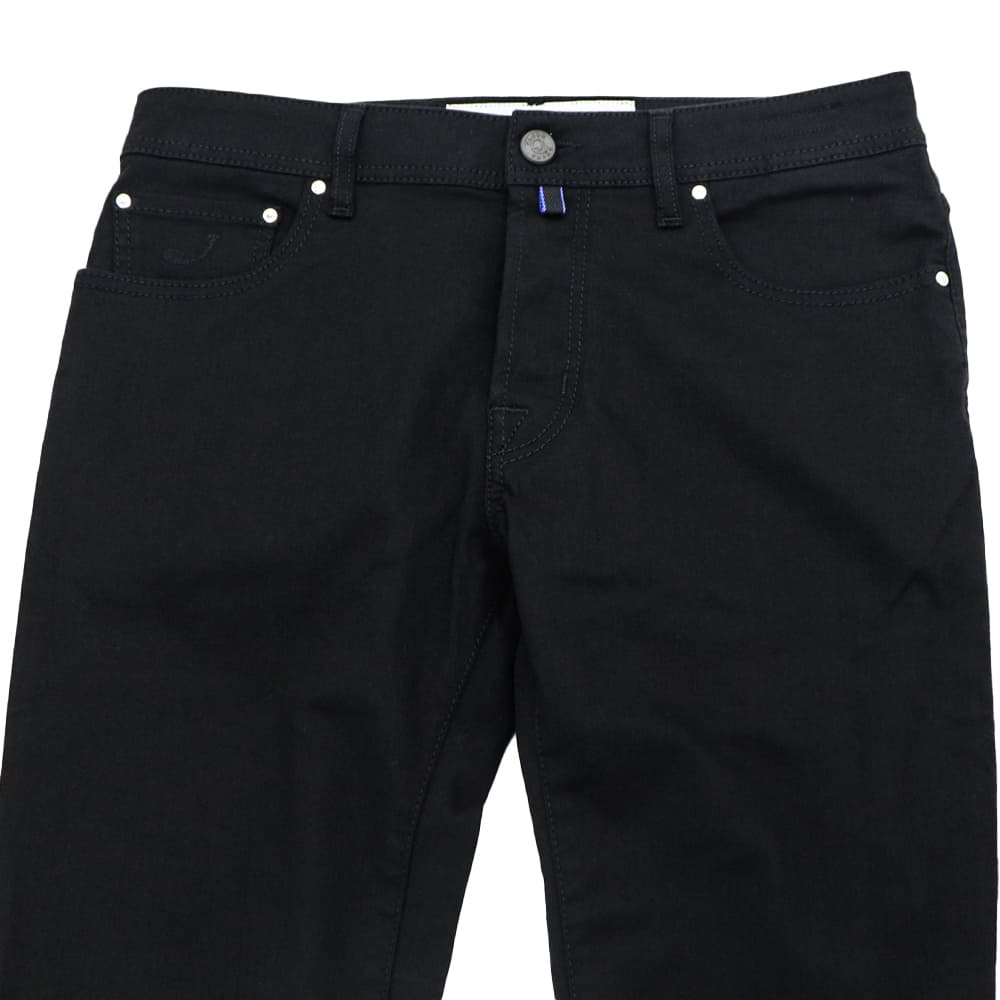 ヤコブコーエン デニム メンズ ストレッチ 5ポケット スリムフィット ストレート ブラックデニム JACOB COHEN BARD JCB JUM_QE004 036P3732TR C74 秋冬新作