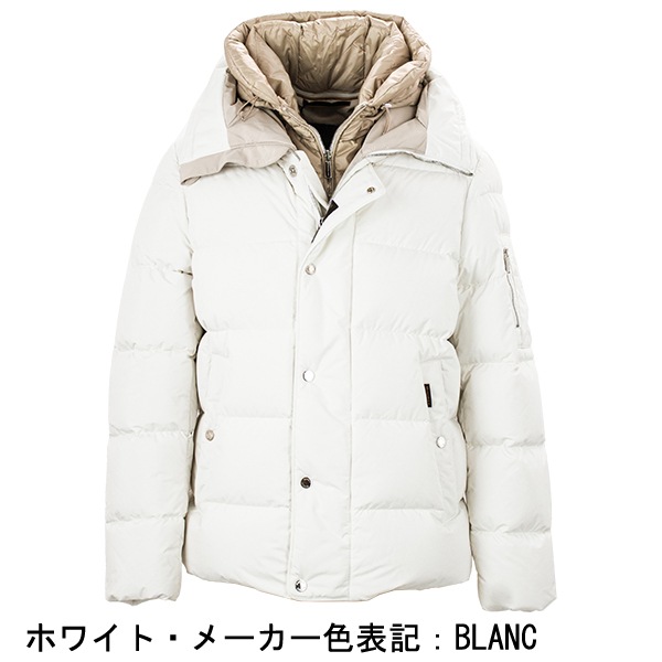 ムーレー ダウン メンズ 撥水 フーデッド ダウンボンバージャケット MOORER JESSE STP MRE