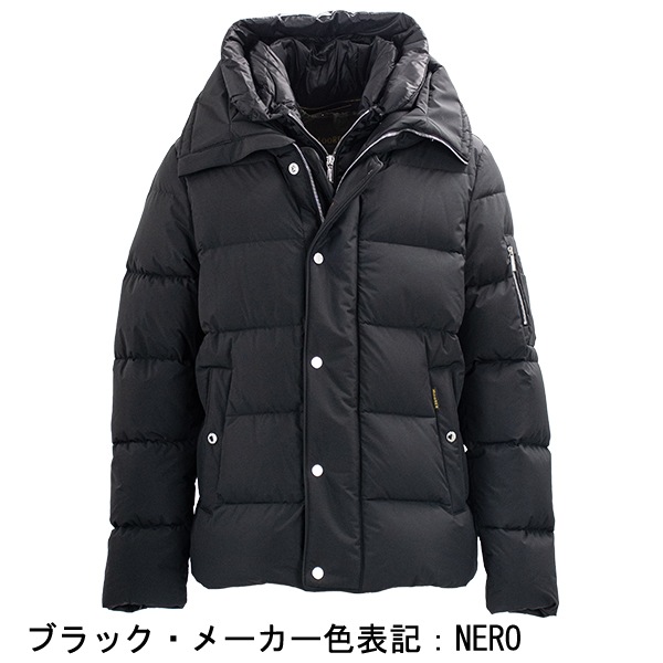 ムーレー ダウン メンズ 撥水 フーデッド ダウンボンバージャケット MOORER JESSE STP MRE