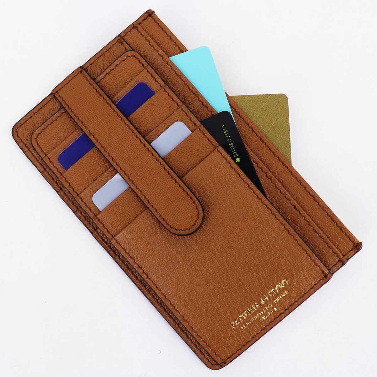 セール】ファットリア デル クオーイオ カードケース ゴートレザー