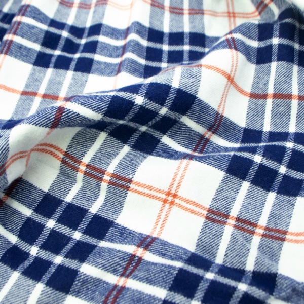 スウィープ ロサンゼルス シャツ メンズ コットン ビエラ タータンチェック ボタンダウンシャツ Sweep!! LosAngeles SL130027 SWP WHITE