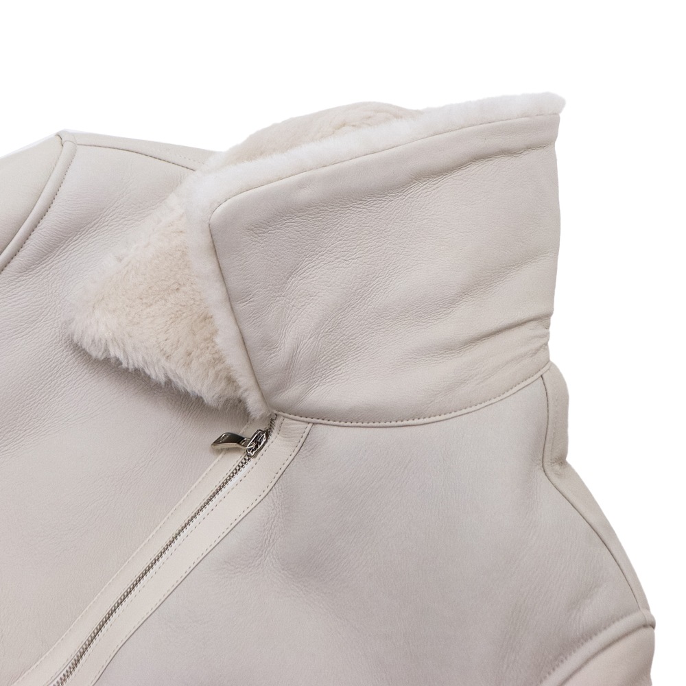 エンメティ ジャケット メンズ ラム スペシャルムートン B-3型 ムートンジャケット EMMETI ORWELL EMT SP MOUTON TYPE B-3 AMBER LIGHT 秋冬新作