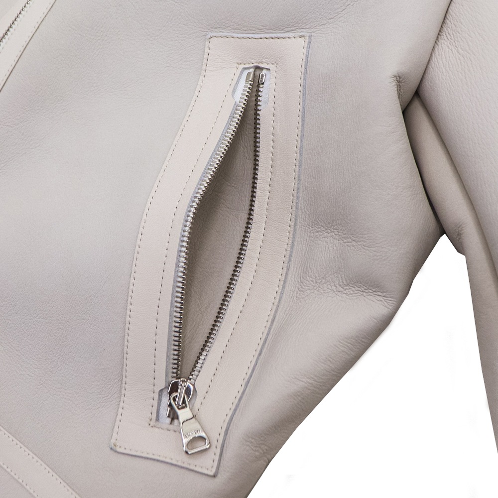 エンメティ ジャケット メンズ ラム スペシャルムートン B-3型 ムートンジャケット EMMETI ORWELL EMT SP MOUTON TYPE B-3 AMBER LIGHT 秋冬新作