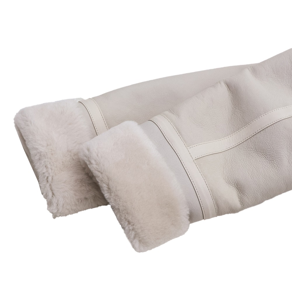 エンメティ ジャケット メンズ ラム スペシャルムートン B-3型 ムートンジャケット EMMETI ORWELL EMT SP MOUTON TYPE B-3 AMBER LIGHT 秋冬新作