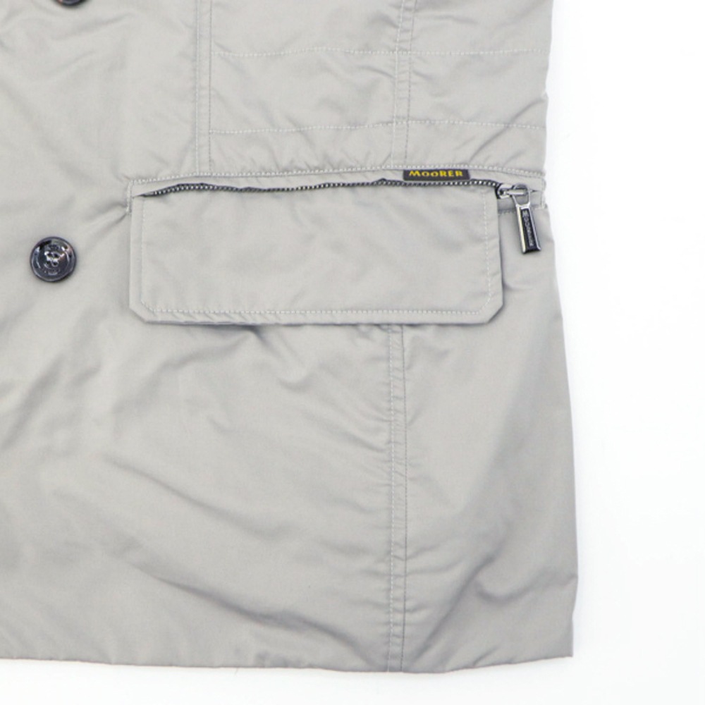 ムーレー ジャケット メンズ 撥水 ポリエステル ダブルブレストジャケット ナブッコ MOORER NABUCCO-KM MRE 434-97703 春夏新作